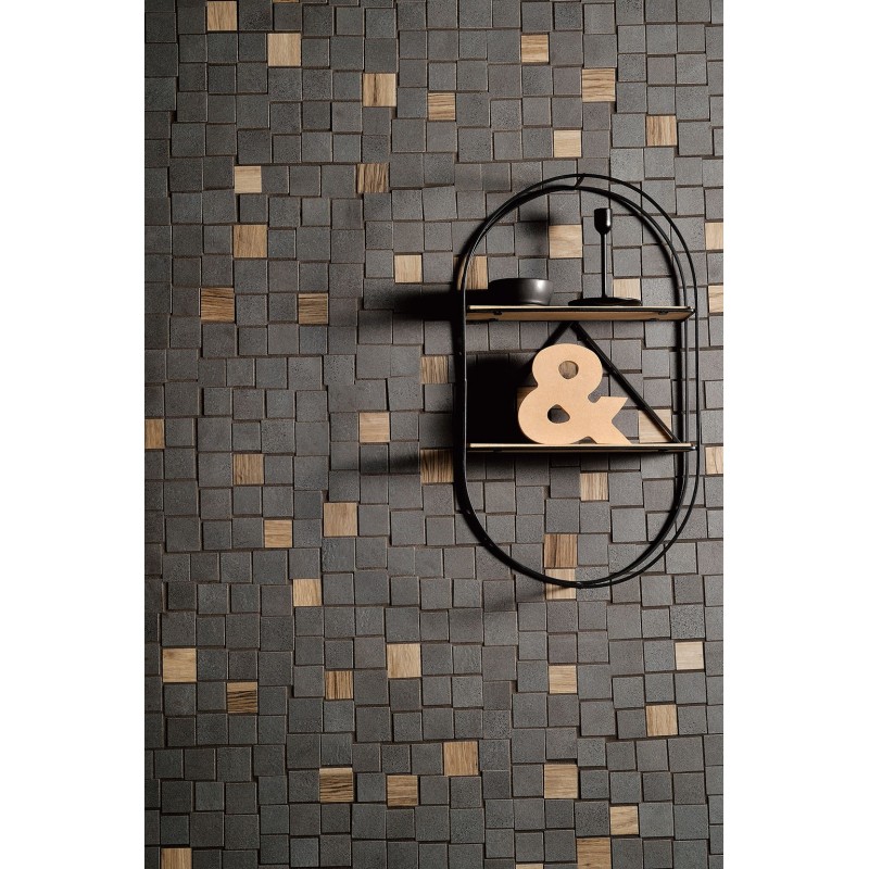 SFRIDO MINIMAXI NERO-TORTORA - Ceramica Fioranese SF43MSR FIORANESE CERAMICHE - 1