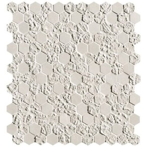 BLOOM WHITE PRINT ESAGONO MOSAICO 29,5X32,5 - Fap Ceramiche fOYW FAP CERAMICHE - 1