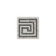 ROMA ANG. GRECA STATATUARIO GRAFITE MOSAIK MATT 20X20 - Fap Ceramiche fMAQ FAP CERAMICHE - 1