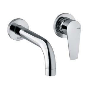 Bongio PI7 mitigeur de lavabo avec haut-bouche 220 mm BONGIO RUBINETTERIE  - 1