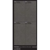 EARTHTECH/ DECORS COMFORT   FRONDS A4 CARBON GROUND   6MM 60X120  AJUSTEE  - Floor Gres 772740 FLORIM ARCHITECTURAL DESIGN - 1
