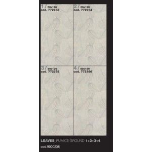 EARTHTECH/ DECORS COMFORT   LEAVES 2 PUMICE GROUND  6MM 60X120  AJUSTEE  - Floor Gres 772754 FLORIM ARCHITECTURAL DESIGN - 1