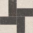 EARTHTECH/ TWIST CARBON GLOSSY PUMICE  FLAKES 10MM 30X30 - Floor Gres 772716 FLORIM ARCHITECTURAL DESIGN - 1