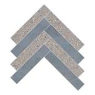 MATCH UP 48x24  DECORO ZIG ZAG EARL GREY BLURBERRY COMFORT 10MM  - Cerim 772838 FLORIM CONTEMPORARY DESIGN - 1
