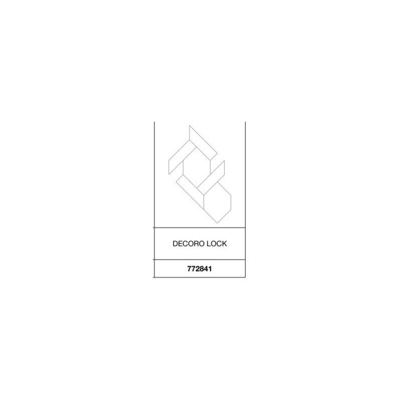 MATCH UP DECORO LOCK 10MM 38x38 ON DEMAND  - Cerim 772841 FLORIM CONTEMPORARY DESIGN - 1