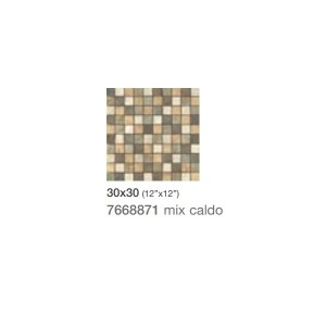 ETERNITY MIX CALDO MOSAIQUE 30X30 - Saime Ceramiche 7668871 SAIME CERAMICHE - 1