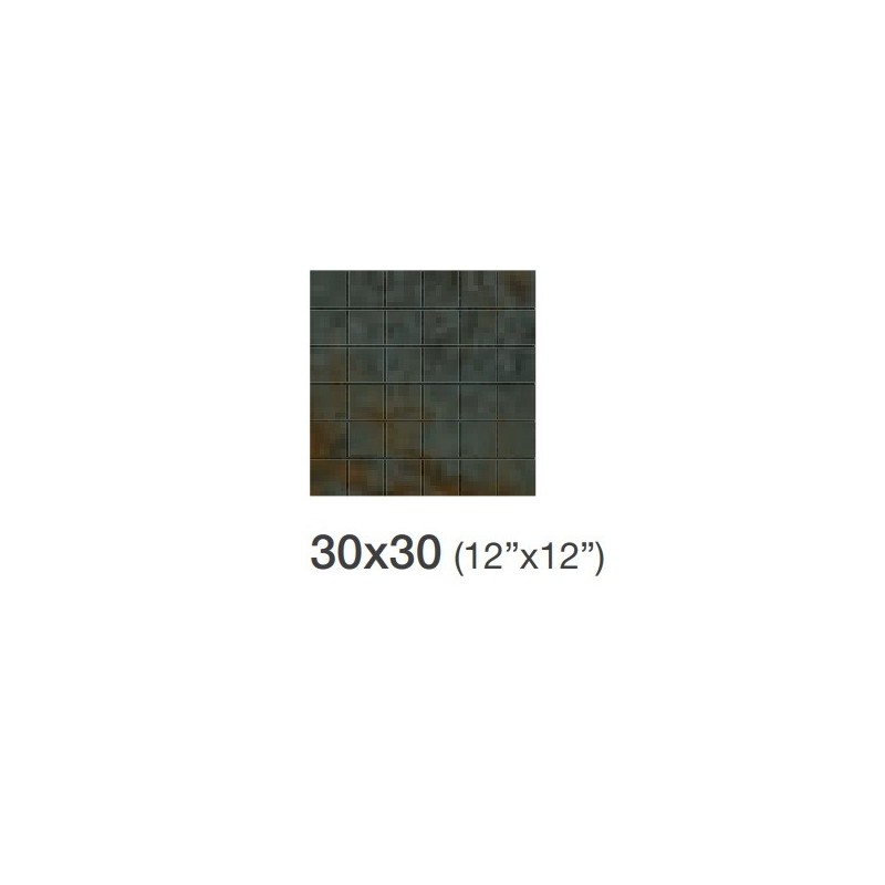FERROCEMENTO NERO NAT MOSAIQUE 30X30 - Saime Ceramiche  7692605 SAIME CERAMICHE - 1