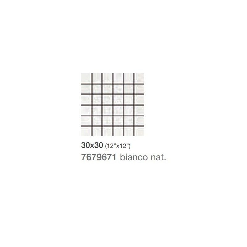 NEUTRA BIANCO MOSAIC 30X30 - Saime Ceramiche  7679671 SAIME CERAMICHE - 1