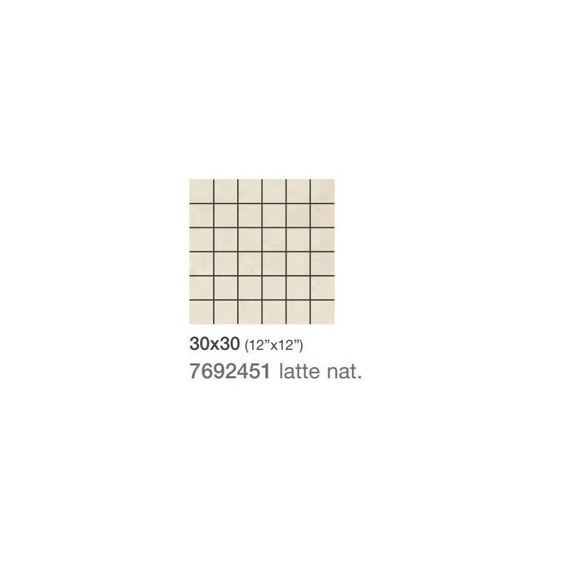 NEUTRA LATTE MOSAIK 30X30 - Saime Ceramiche  7692451 SAIME CERAMICHE - 1