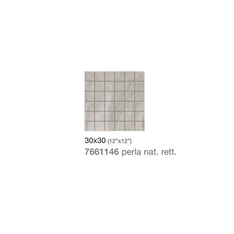 TITANO PERLA NAT MOSAIC 30X30 - Saime Ceramiche  7661146 SAIME CERAMICHE - 1
