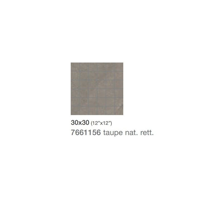TITANO TAUPE NAT MOSAIK 30X30 - Saime Ceramiche  7661156 SAIME CERAMICHE - 1