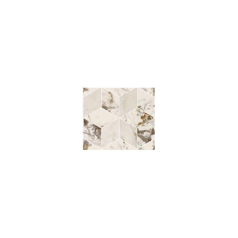 INTERNO4 BRECCIA TORTONA Mosaic ROMBI 35,2X30ASS - EB1O Ceramiche Keope