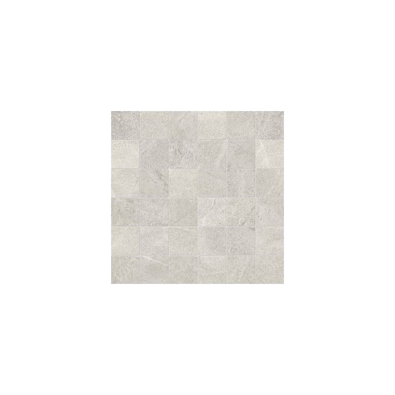 BLUE SAVOY Bianco 30x30   Mosaico Naturale Strutturato Opaco   - Ceramica d'Imola MK.BLSV 30W CERAMICA D'IMOLA - 1