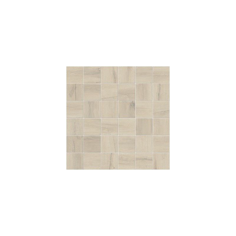 KUNI Almond 30x30 Matt Textured Natural Mosaic - Ceramica d'Imola MK.KUNI 30A CERAMICA D'IMOLA - 1