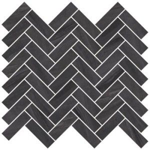 LIME-ROCK Nero 28.5x32 Mosaïque Naturelle Texturée Mat - Ceramica d'Imola MK.LMRCK N CERAMICA D'IMOLA - 1
