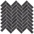 LIME-ROCK Nero 28.5x32 Mosaico Naturale Strutturato Opaco - Ceramica d'Imola MK.LMRCK N CERAMICA D'IMOLA - 1