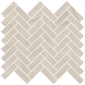 LIME-ROCK Bianco 28.5x32 Mosaïque Naturelle Texturée Mat - Ceramica d'Imola MK.LMRCK W CERAMICA D'IMOLA - 1