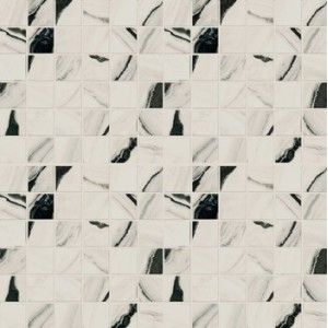 THE ROOM Bianco 30x30 Mosaïque Naturel Lisse Mat - Ceramica d'Imola MK.PAN WH6 30 CERAMICA D'IMOLA - 1