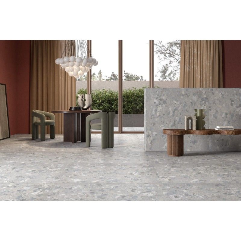 ATTITUDE  60x120 Grigio NATUERLICH GLATT MATT REKTIFIZIERT  Monokaliber  - LEONARDO ATTD 12G RM LEONARDO CERAMICA - 1