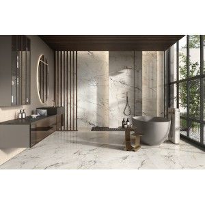 AESTHETICA Bianco 60x120 Semi Poli Ajustee   - LA FAENZA AE PAO6 12 LP LA FAENZA - 1
