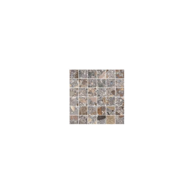 NORR RR 09 NAT MOSAIK 36T 30X30 GRIGIO SCURO MULTICOLOR - Mirage  BAM7 MIRAGE - 1