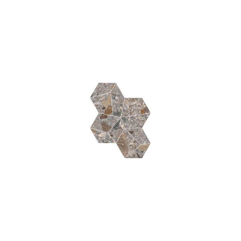NORR RR 09 NAT PATCHY 40X34,7 GRIGIO SCURO MULTICOLOR - Mirage  BBI4 MIRAGE - 1
