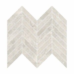 RIVER BEIGE Mosaique CHEVRON Poli Ajustee 26x32,5 - REFIN  OH11 REFIN - 1