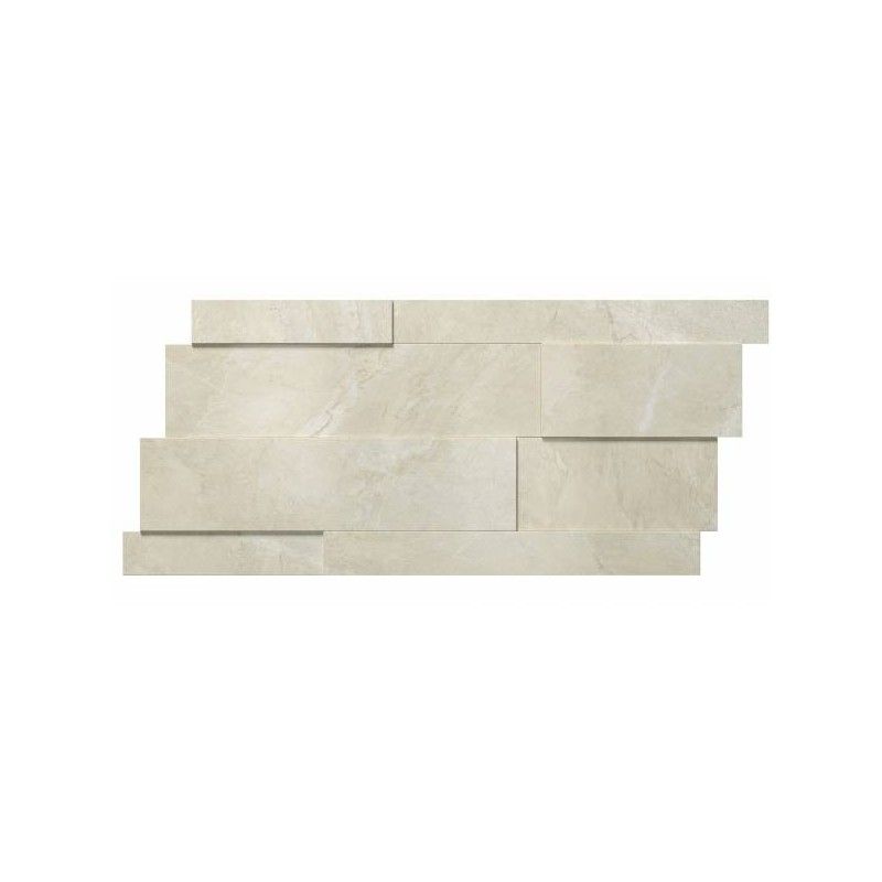 RIVER BEIGE Brick 3D MIX  Rectified  28,2X58,6 - REFIN  OH74 REFIN - 1