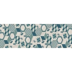 TERRA.ART MIX OCEANO/CIELO Hexagone  25x21,6 -Marca Corona  I415 CERAMICHE MARCA CORONA  - 1