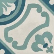 TERRA.ART GIGLIO OCEANO/CIELO 20x20 -Marca Corona  I386 CERAMICHE MARCA CORONA  - 1