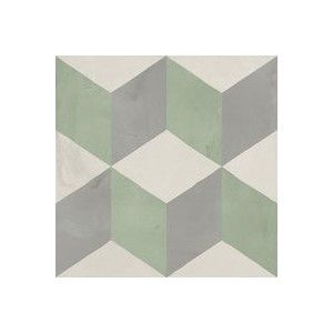 TERRA.ART CUBO  SABBIA/MENTA 20x20 -Marca Corona  I392 CERAMICHE MARCA CORONA  - 1