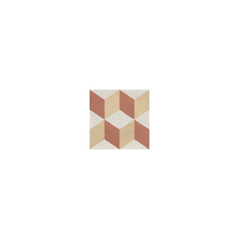 TERRA.ART CUBO TRAMONTO/CREMA 20x20 -Marca Corona  I399 CERAMICHE MARCA CORONA  - 1