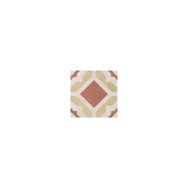 TERRA.ART GEOMETRICO TRAMONTO/CREMA 20x20 -Marca Corona  I396 CERAMICHE MARCA CORONA  - 1