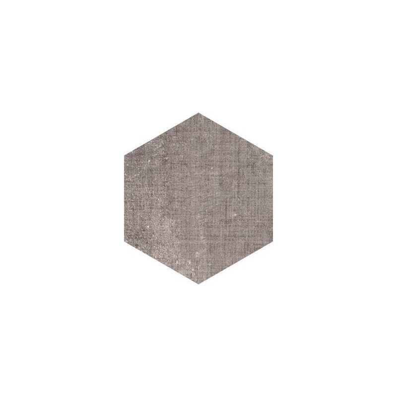 TEXTILE TAUPE Hexagon  25x21,6 -Marca Corona  D625 CERAMICHE MARCA CORONA  - 1