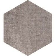 TEXTILE TAUPE Hexagon  25x21,6 -Marca Corona  D625 CERAMICHE MARCA CORONA  - 1