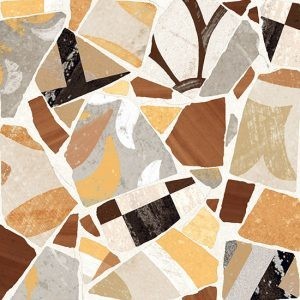 CEMENTINE COCCI OCRA   20X20 FIORANESE CERAMICHE - 1