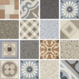 CEMENTINE RETRÒ_MIX 20X20 RETTIFICATO FIORANESE CERAMICHE - 1
