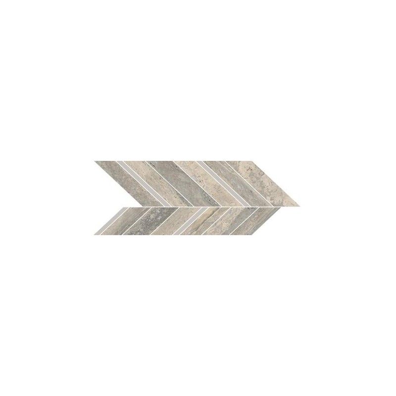 MYSTONE TRAVERTINO SILVER Mosaik FRECCIA 19,8X52,1  cm - Marazzi M9Q6