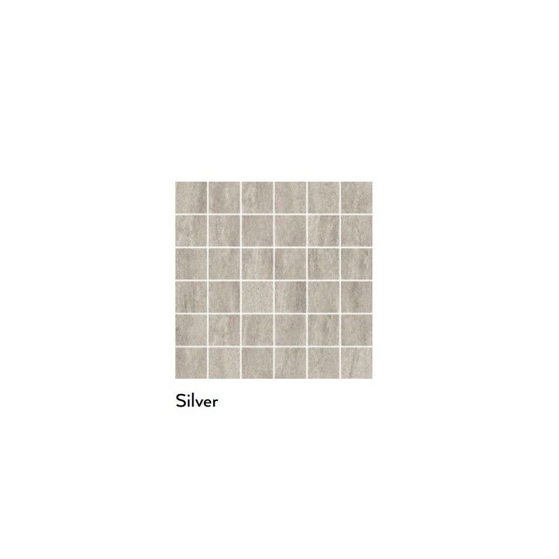 Element Mosaik 4,7x4,7 Silver 30x30 - CERDOMUS 82542 CERDOMUS - 1
