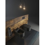 WALL-HUNG WC ASTRA goclean CARBONE - Ceramica Flaminia AS118G