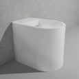 VASO Back to Wall scarico S/P  ASTRA goclean BIANCO con Coprivater  - Ceramica Flaminia AS117G+ASCW05
