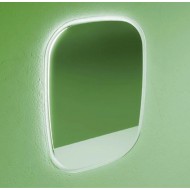FLAG 52 Wendespiegel mit transparenter Schliffkante und LED-Leuchte FLAMINIA CERAMICA FLAMINIA - 1