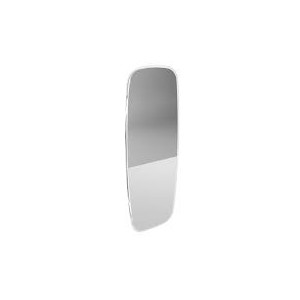 Miroir réversible FLAG 172 avec bord rodé transparent et éclairage LED FLAMINIA