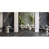 MAXIMUM MARMI Nero Damascato   lucidato Rettificato 75X37,5 - GRANITI FIANDRE MML147673 GRANITI FIANDRE - 1
