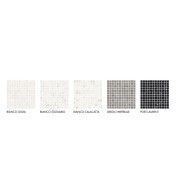 MARMOREA BIANCO STATUARIO MOSAICO 2,5X2,5 Lucidato/Rett.  Fioranese MM1MS1L FIORANESE CERAMICHE - 1