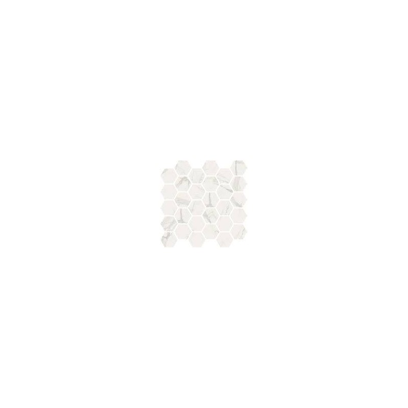MARMOREA BIANCO CALACATTA MOSAICO ESAGONI LR Fioranese MM2MS3L FIORANESE CERAMICHE - 1