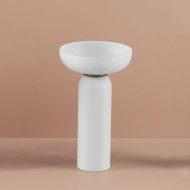 ARTCERAM JOLIE LAVABO DA APPOGGIO/COLONNA  BIANCO