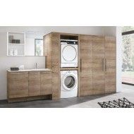 Wäscherei h200xl 365xp65 cm Zusammensetzung 405 Sherwood Tabacco 12 - Geromin