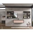 Suite Mobile Bagno H200xL300xP52,5 cm Composizione SUI 02 - Hafro - Geromin HAFRO-GEROMIN - 2