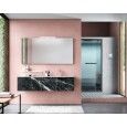 Eclipse Bathroom cabinet H200xL141,4xP50 cm Composition ECL 01 - Hafro - Geromin